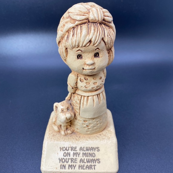 Art Vintage 197s Cm Paula Statue Youre Always On My Mind 1978 W563